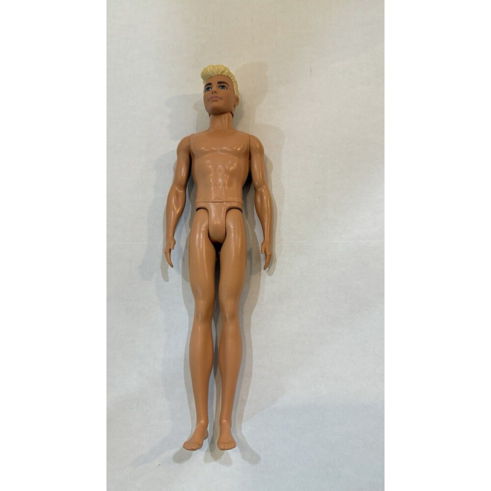 BARBIE Hybrid Ken Doll Fashionistas Body Blonde Hair Blue Eyes Tan 2016 HBV25 - Picture 11 of 13